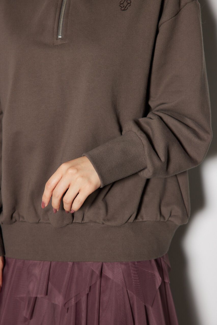 rienda「Bigパーカーロゴスウェットトップス」|Tシャツ・カットソー|