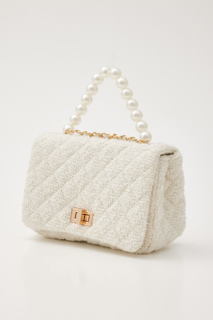 rienda「2WAYレクラングルツイードバッグ」|その他|