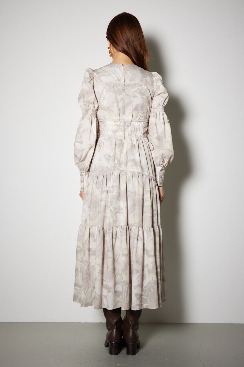 rienda「サイドリボンフレアワンピース」|ワンピース|