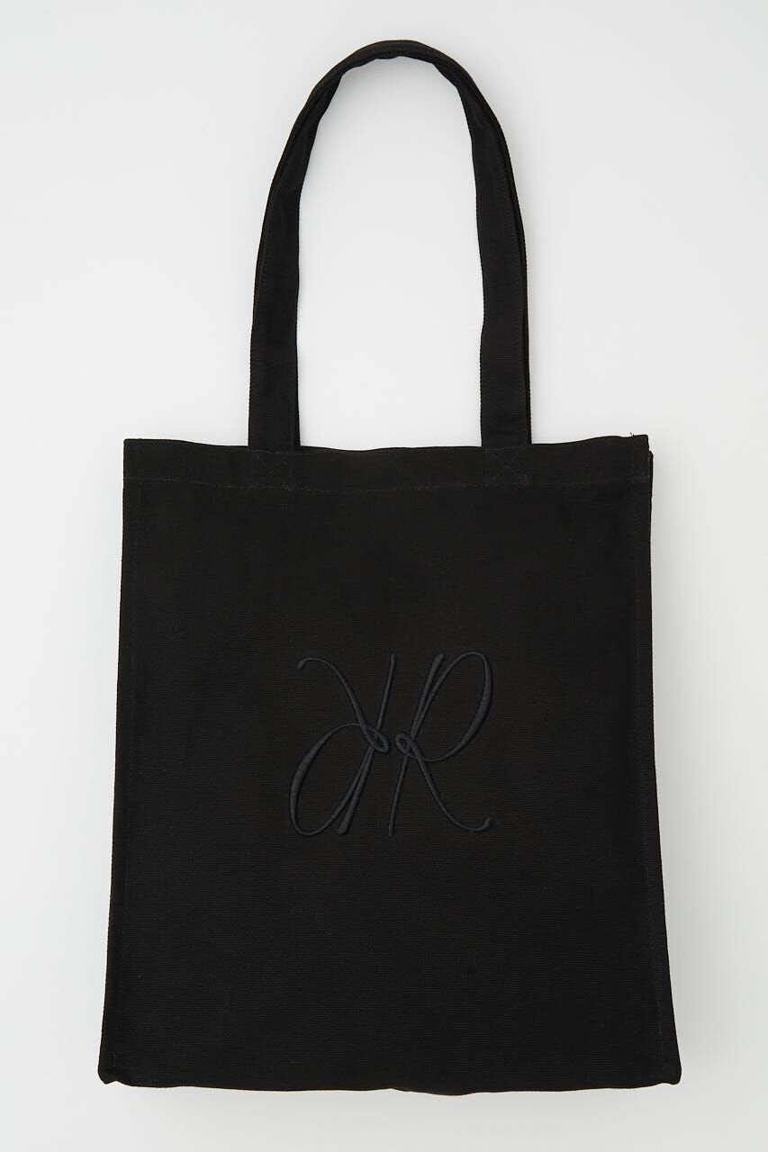 rienda「Rロゴキャンバストートバッグ」|その他|柄BLK5