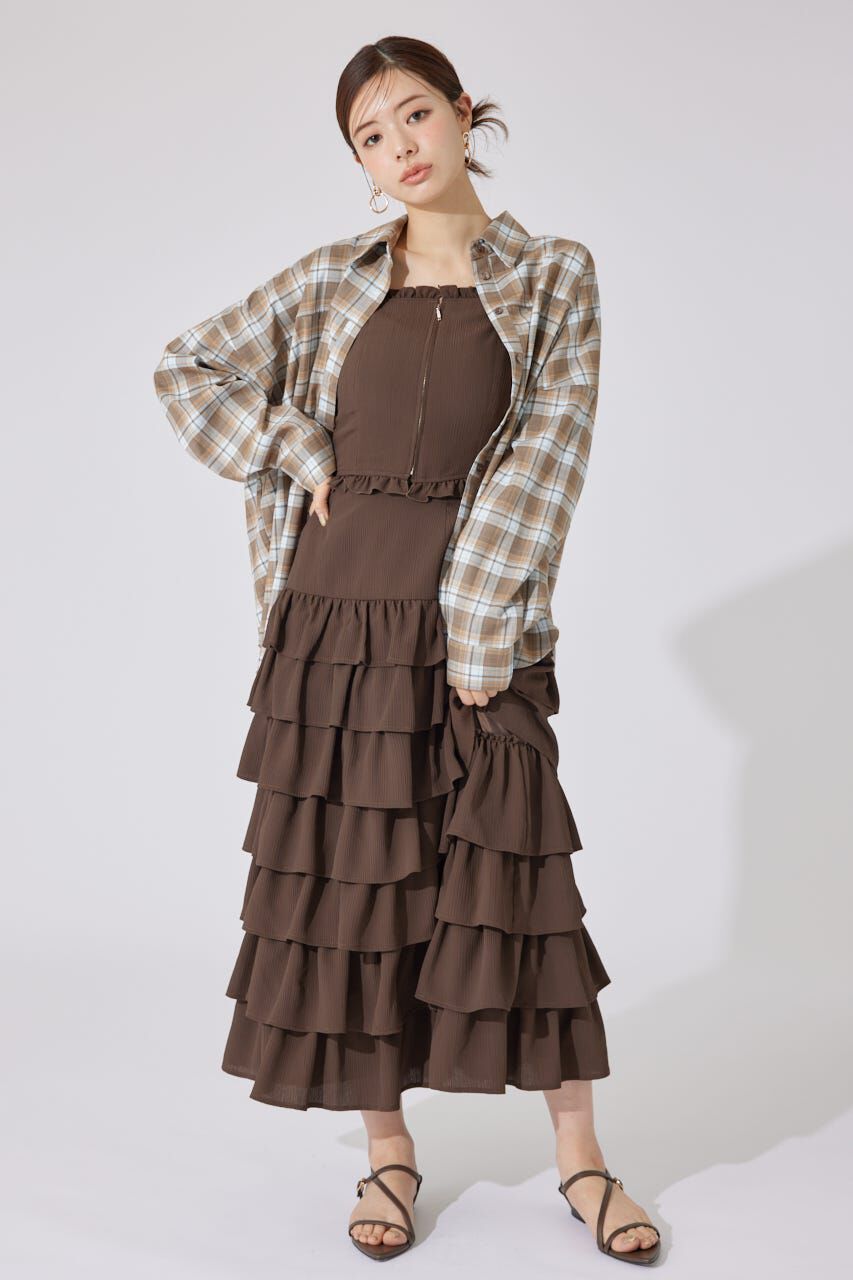 rienda「2WAYペプラムビスチェトップス」|シャツ・ブラウス|