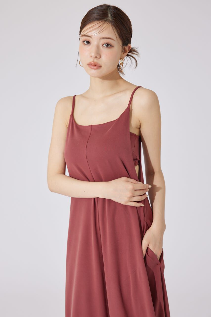 rienda「リラックスカットキャミワンピース」|ワンピース|