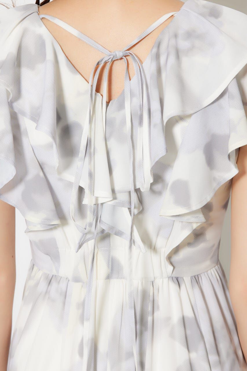 rienda「シアーパターンイレヘムワンピ」|ワンピース|