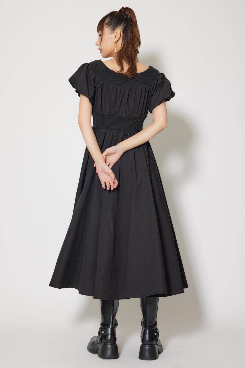 rienda「MA-1オフショルフレアワンピース」|ワンピース|