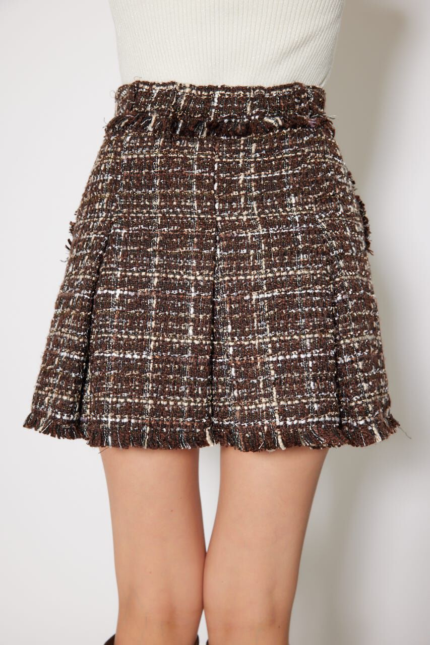 rienda「Aラインツイードスコートショートパンツ」|その他|