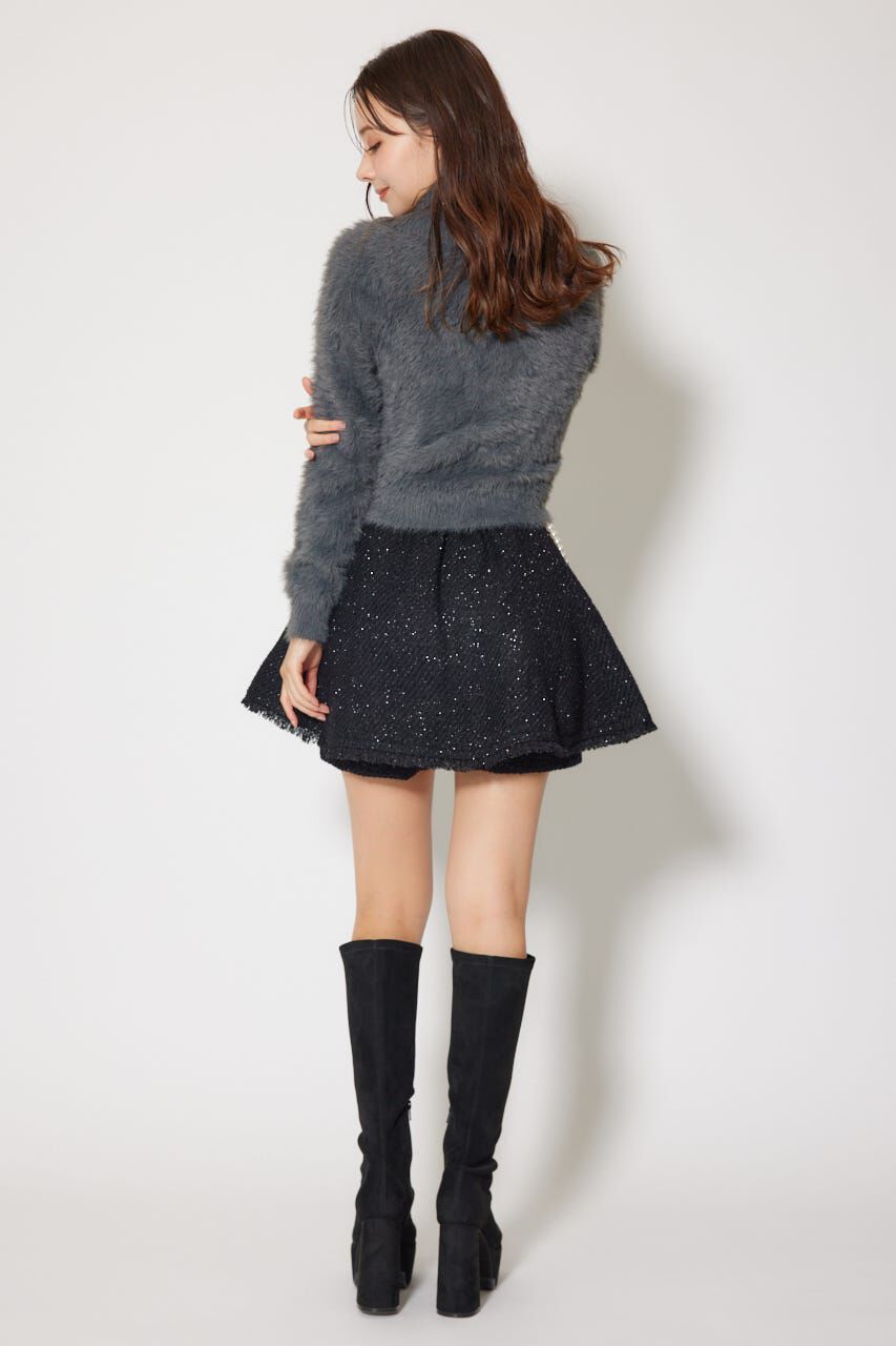 rienda「ツイードフレアスコートショートパンツ」|その他|