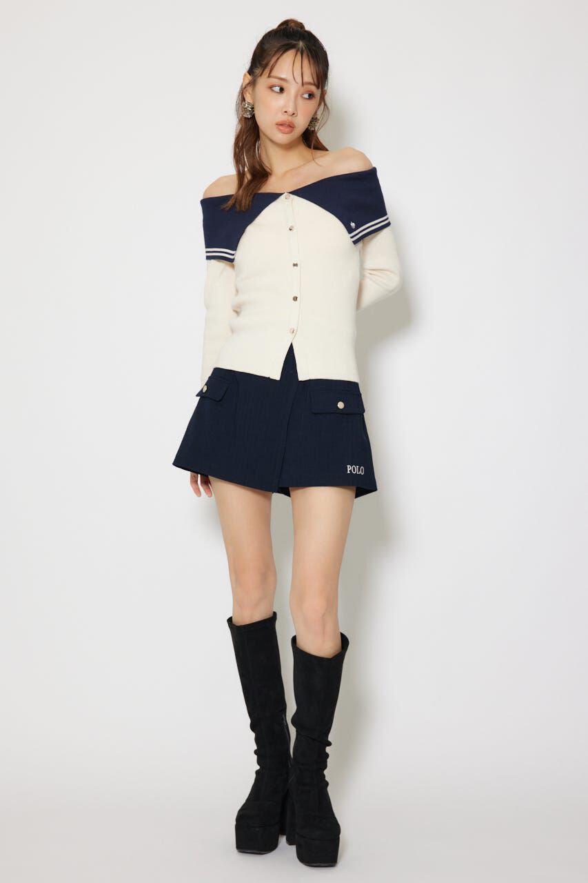 rienda「ポケットディティールスコートショートパンツ」|その他|