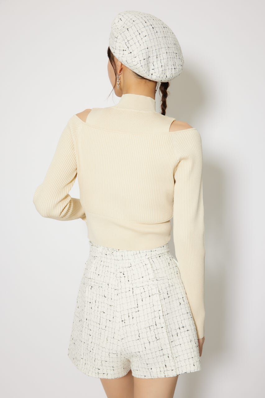 rienda「レイヤードニットトップス」|ニット・セーター|