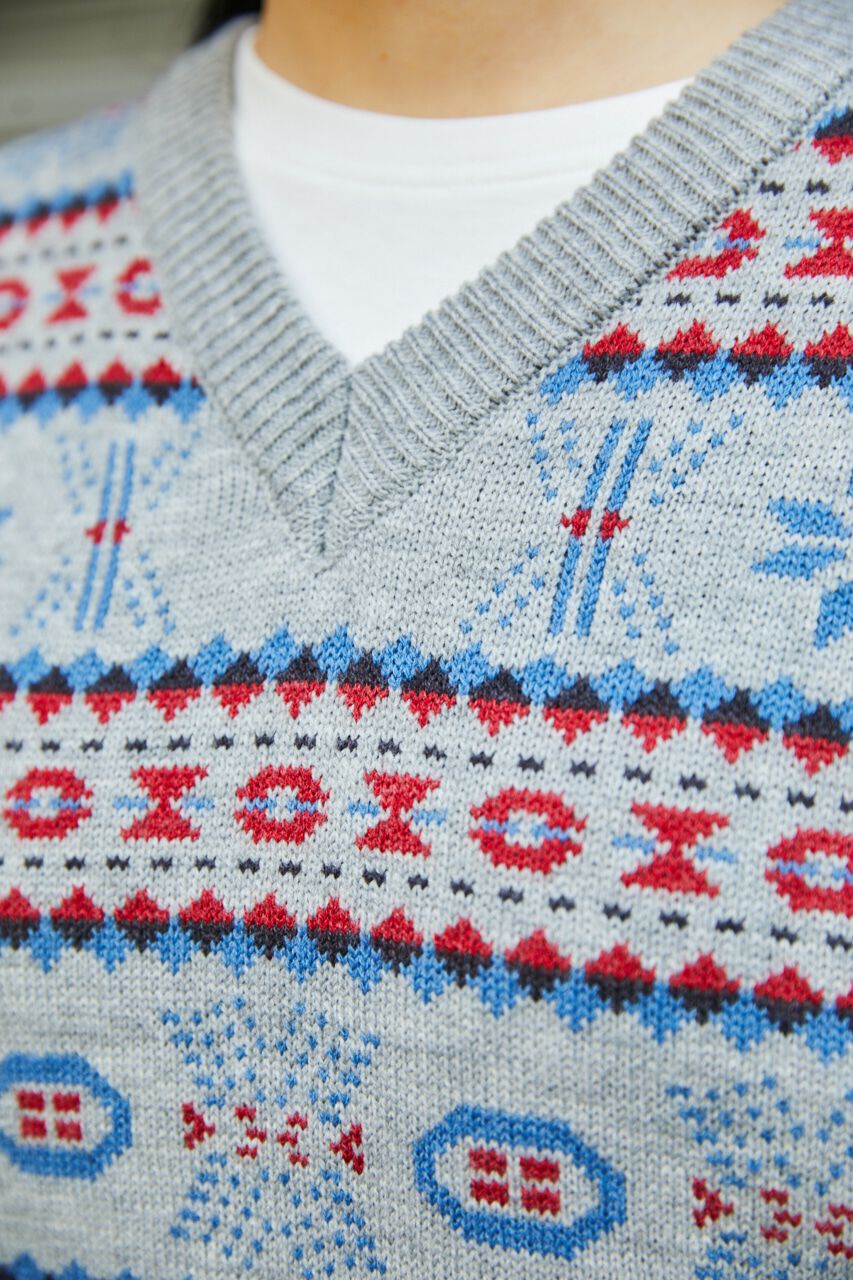 RODEO CROWNS「ノルディックニットベストセット_Y」|ダウンベスト・ベスト|