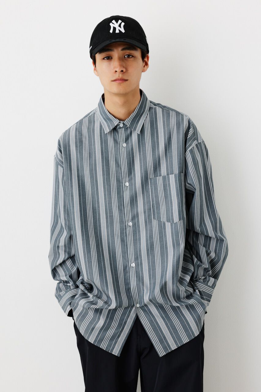 RODEO CROWNS「マルチストライプワイドシャツ」|シャツ・ブラウス|