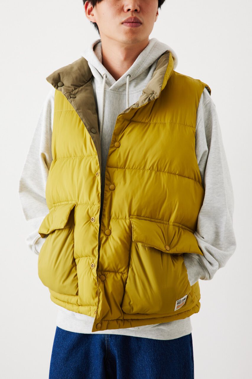 RODEO CROWNS「リバーシブル PUFF VEST」|ダウンベスト・ベスト|