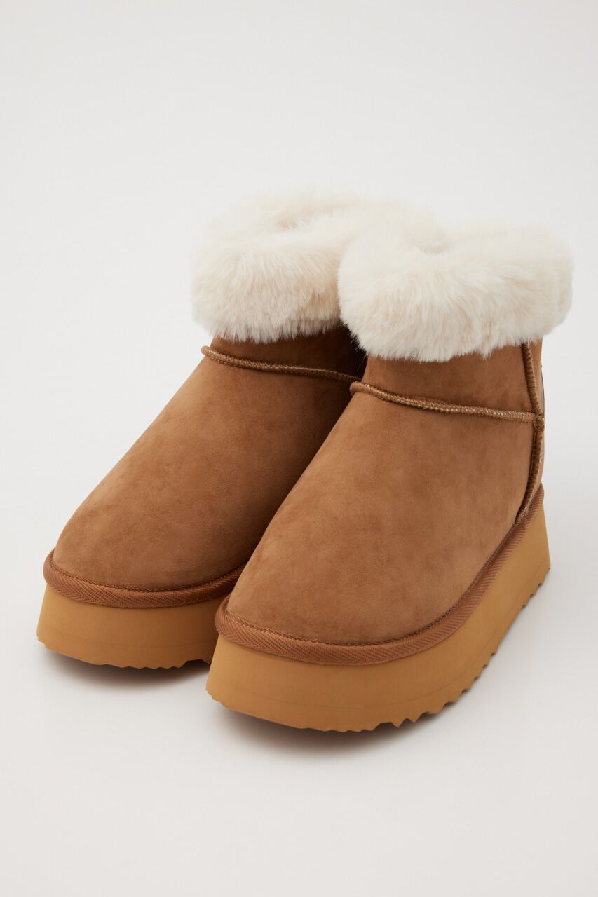 RODEO CROWNS「FAKE MOUTON PLATFORM BOOTS」|その他|