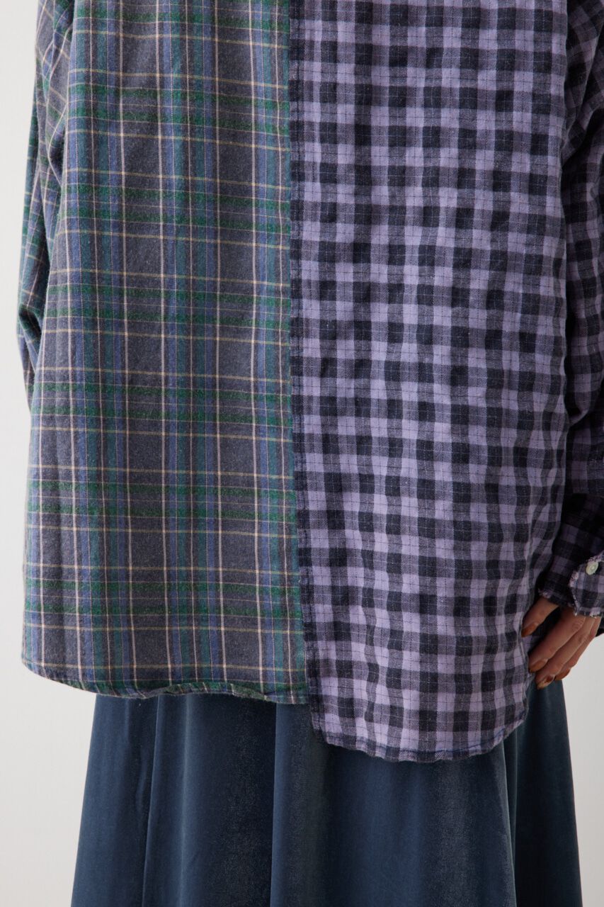 RODEO CROWNS「リメイクライクルーズチェックシャツ」|シャツ・ブラウス|