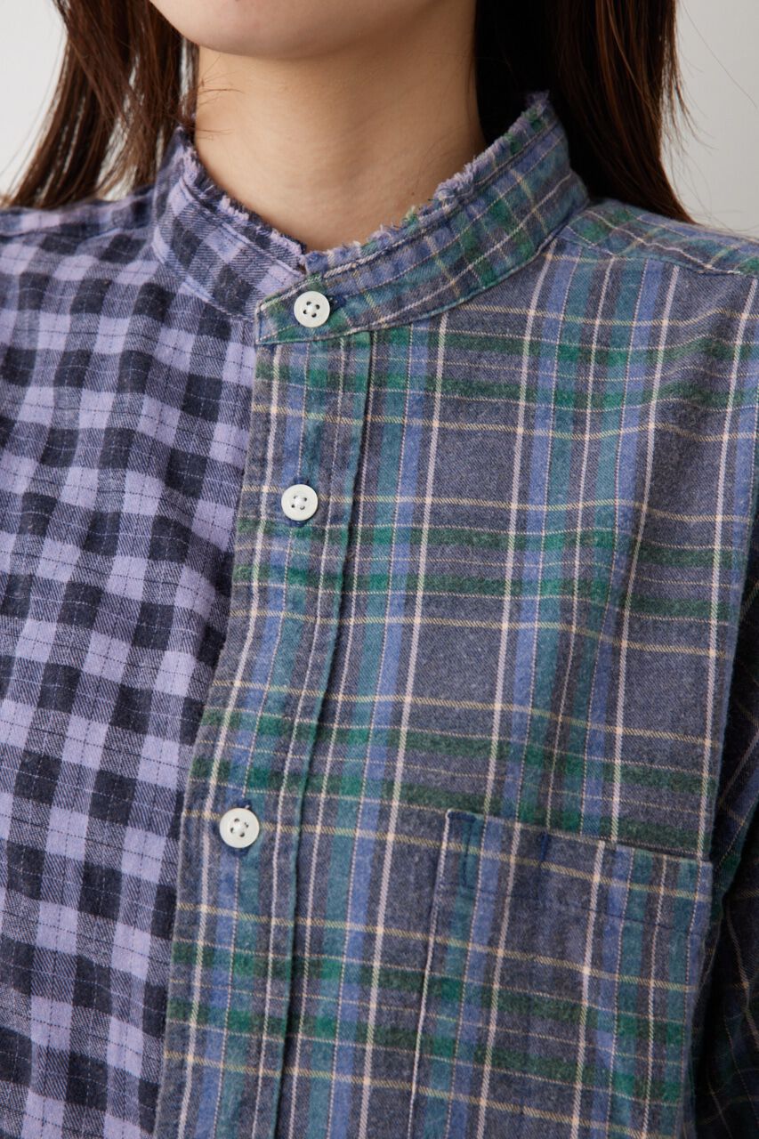 RODEO CROWNS「リメイクライクルーズチェックシャツ」|シャツ・ブラウス|