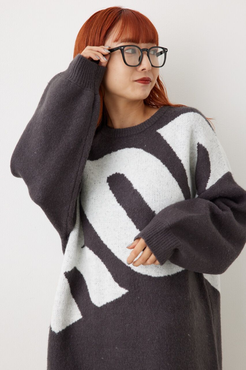 RODEO CROWNS「ブークレビッグロゴニットワンピース」|ワンピース|