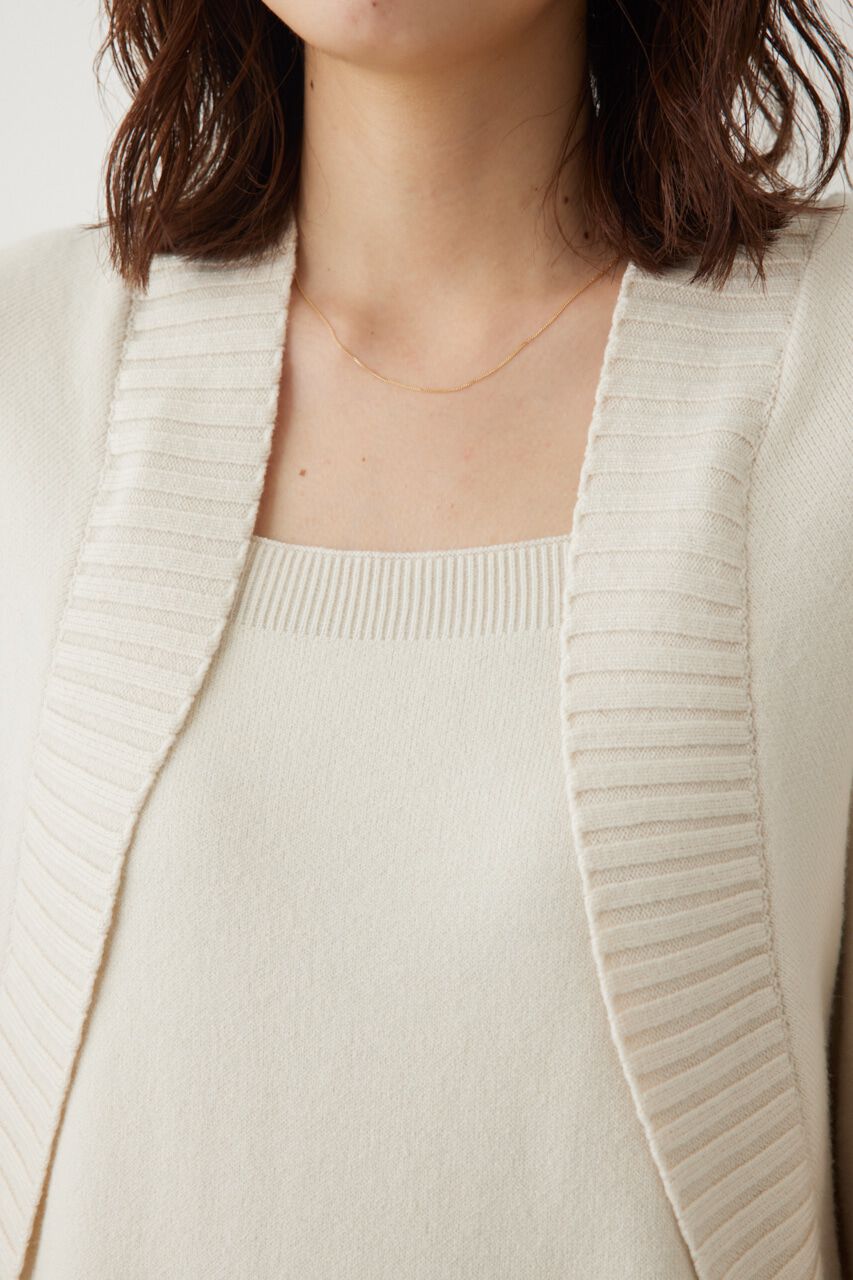 RODEO CROWNS「フェイクレイヤードニットワンピース」|ワンピース|