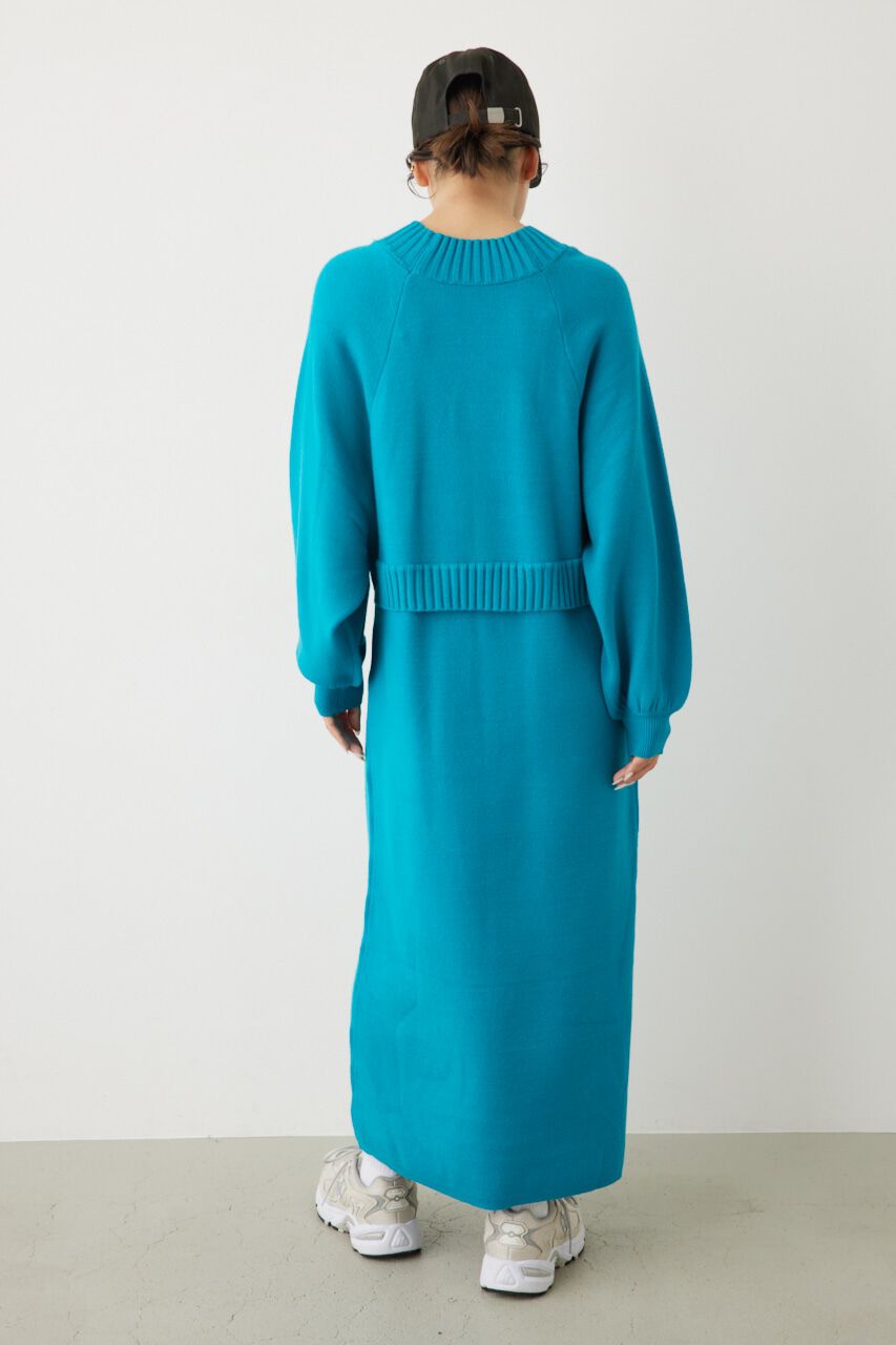 RODEO CROWNS「フェイクレイヤードニットワンピース」|ワンピース|