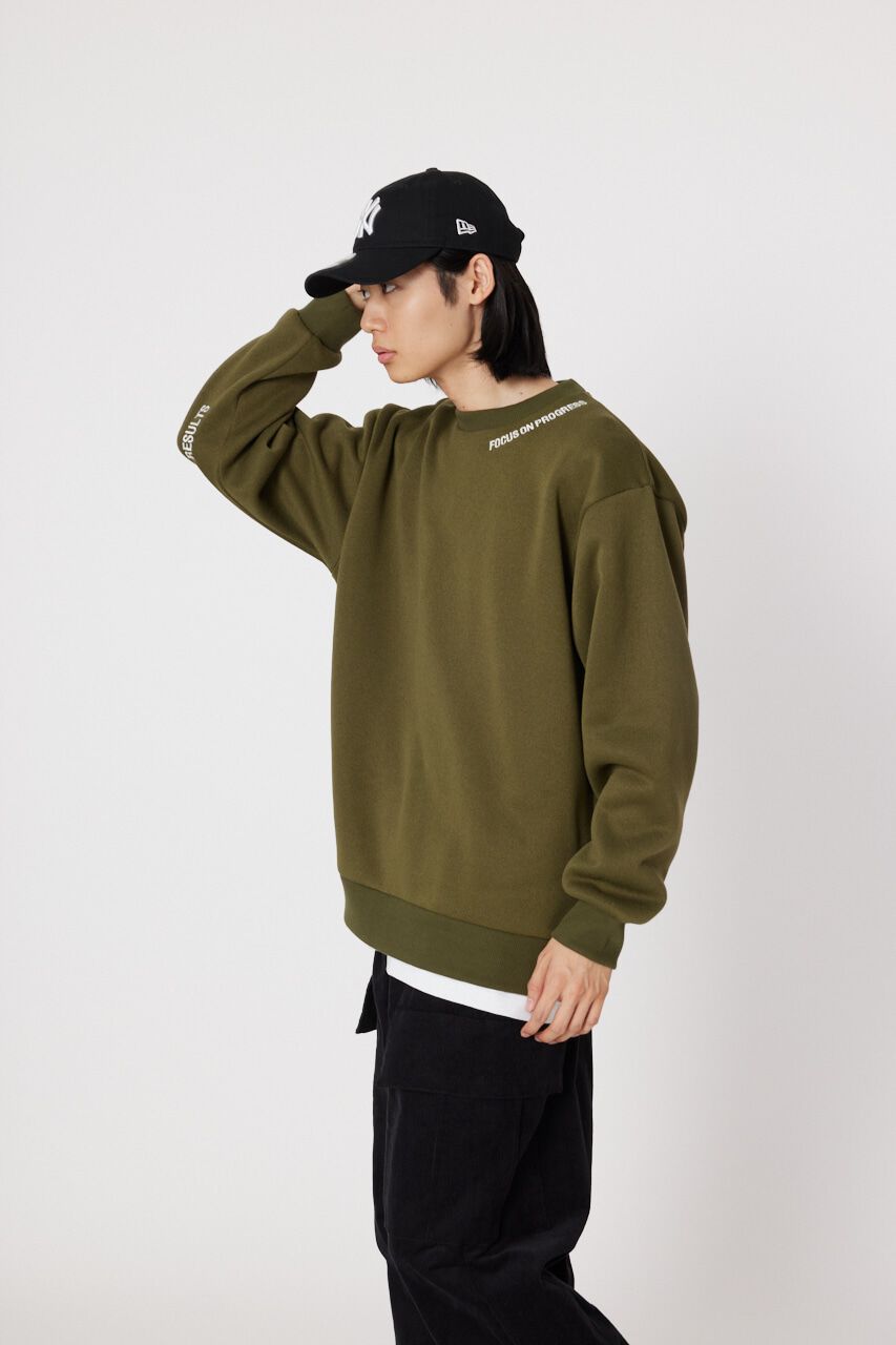 RODEO CROWNS「ニットライクメッセージロゴスウェットトップス」|Tシャツ・カットソー|