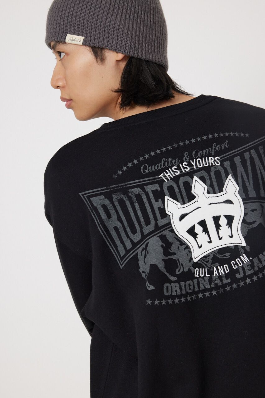 RODEO CROWNS「メンズOP LOGOスウェットトップス」|パーカー|