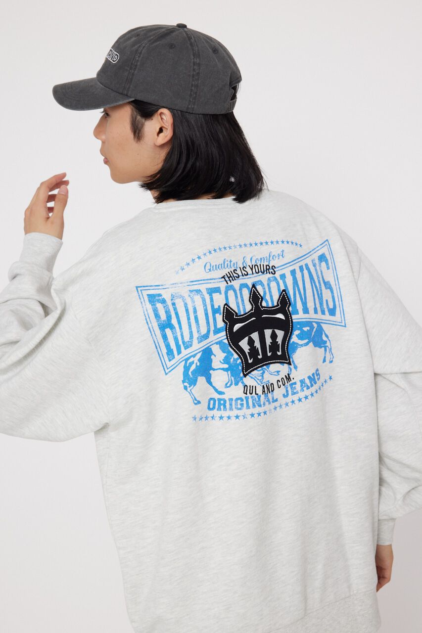 RODEO CROWNS「メンズOP LOGOスウェットトップス」|パーカー|