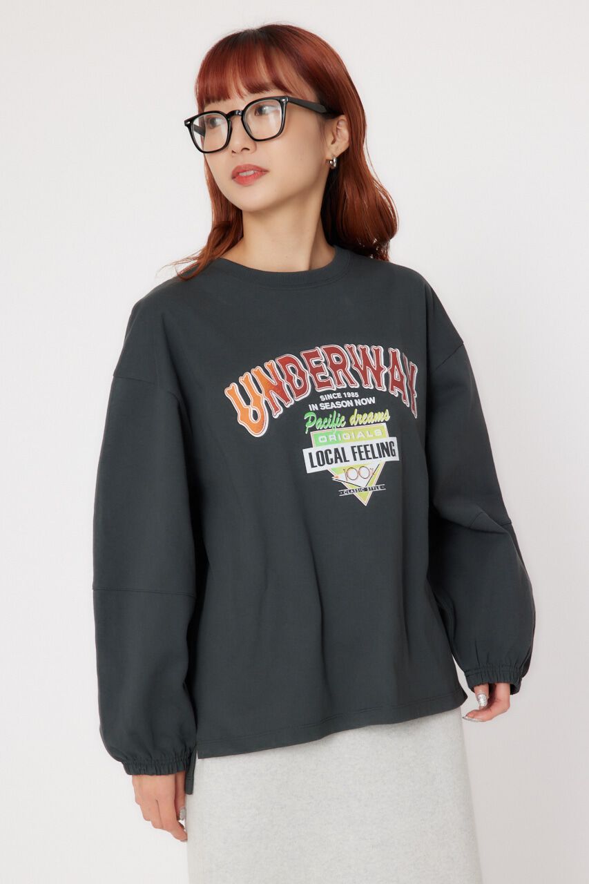 RODEO CROWNS「ボリュームスリーブアソートL/S Tシャツ」|Tシャツ・カットソー|柄C.GRY5