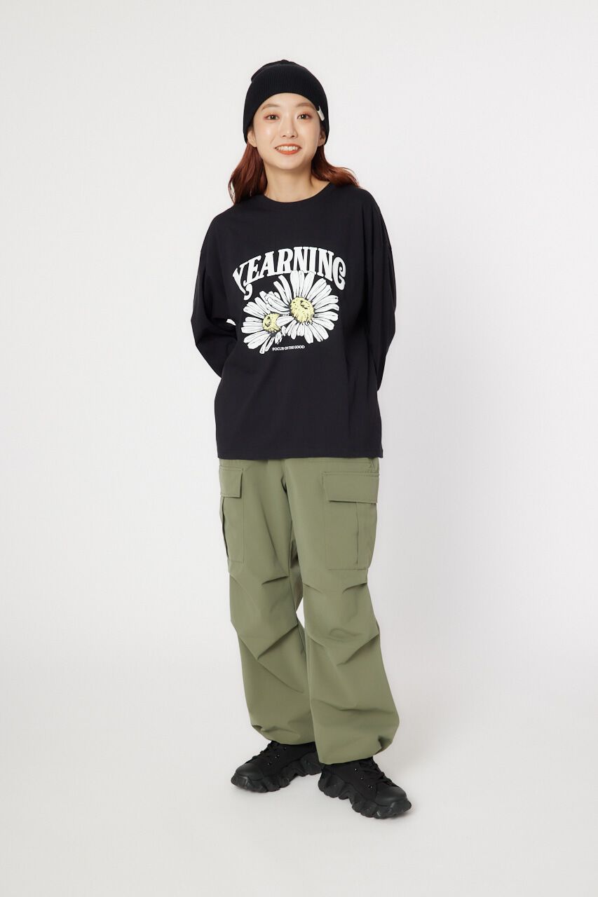 RODEO CROWNS「YEARNING FLOWER L/S Tシャツ」|Tシャツ・カットソー|