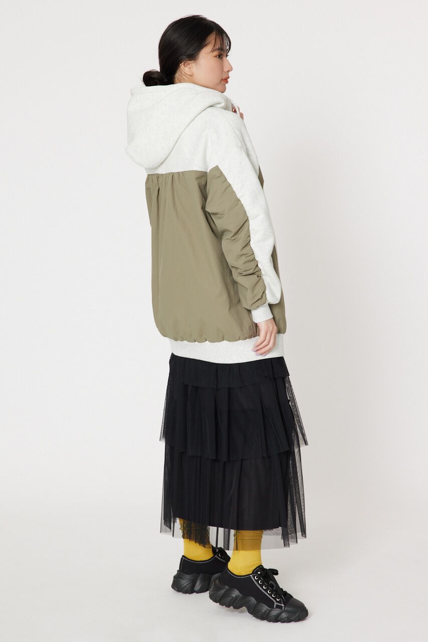 RODEO CROWNS「ナイロンドッキングジップパーカー」|パーカー|