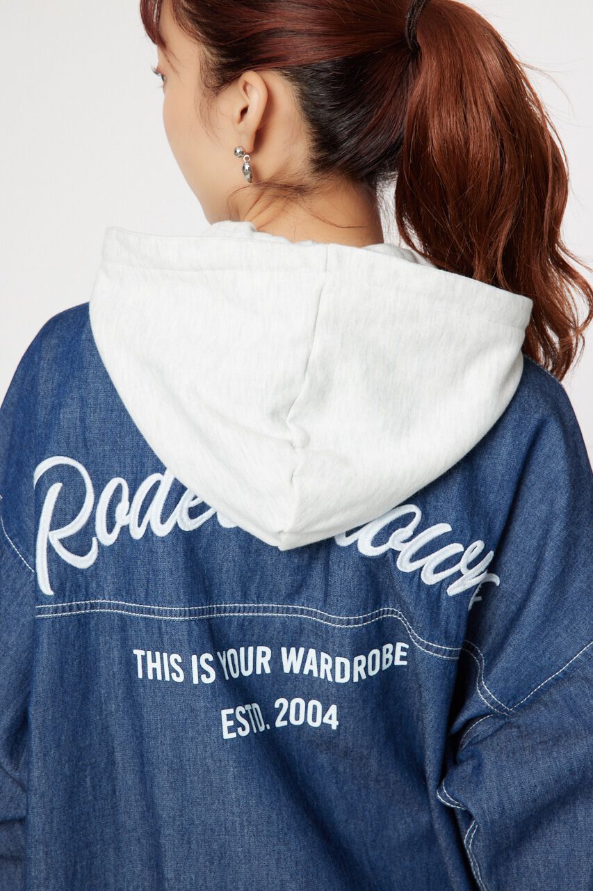 RODEO CROWNS「カラーステッチシャツワンピース」|ワンピース|