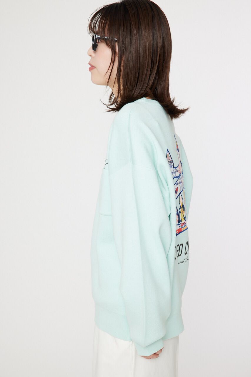 RODEO CROWNS「CROWN OG パッチニットトップス」|ニット・セーター|