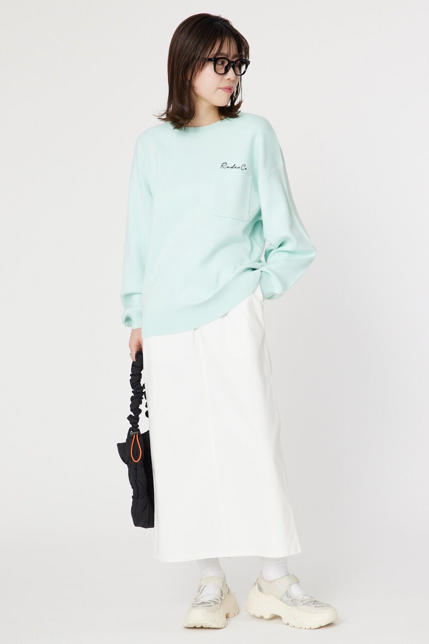 RODEO CROWNS「CROWN OG パッチニットトップス」|ニット・セーター|