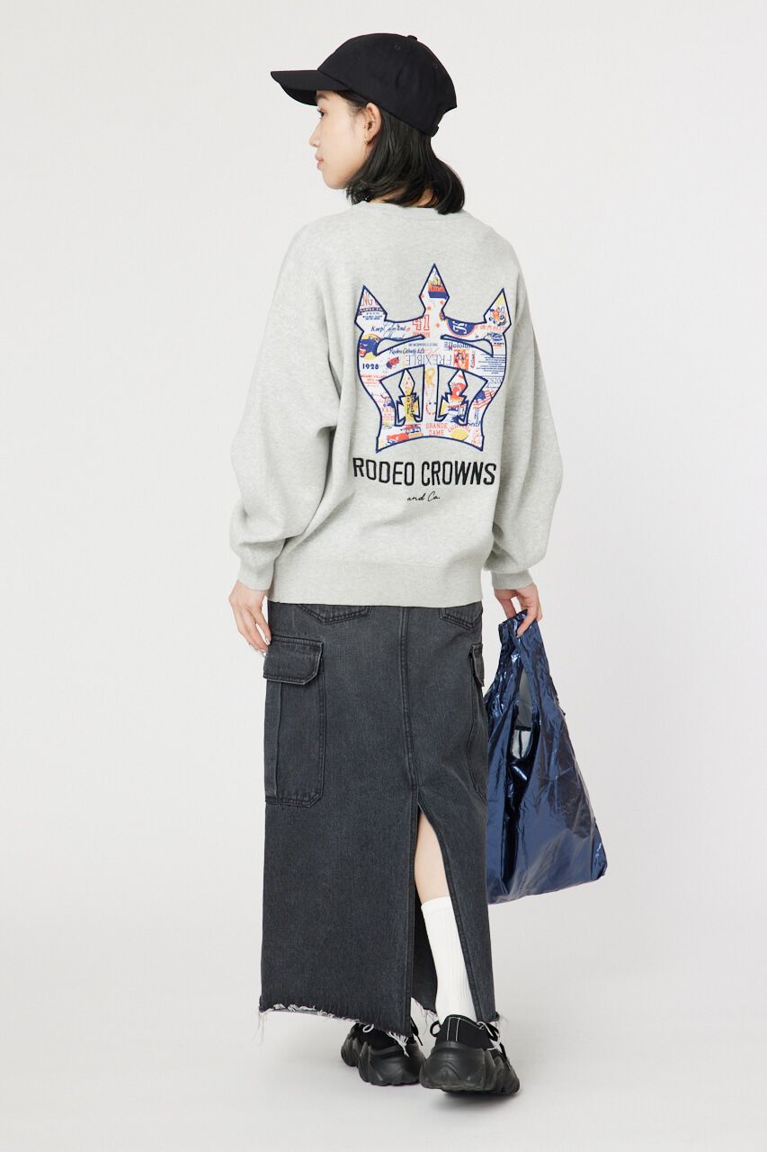 RODEO CROWNS「CROWN OG パッチニットトップス」|ニット・セーター|