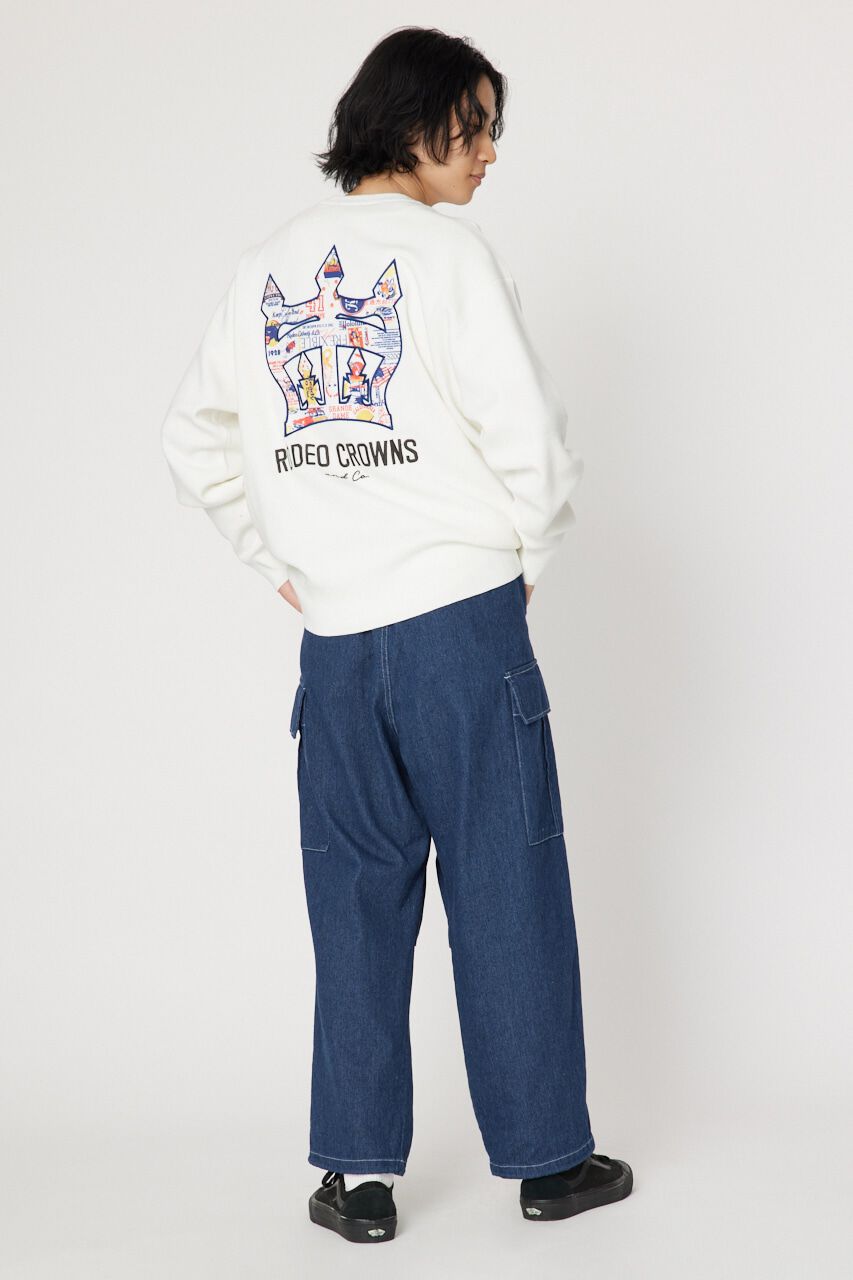 RODEO CROWNS「メンズ CROWN OG パッチニットトップス」|ニット・セーター|