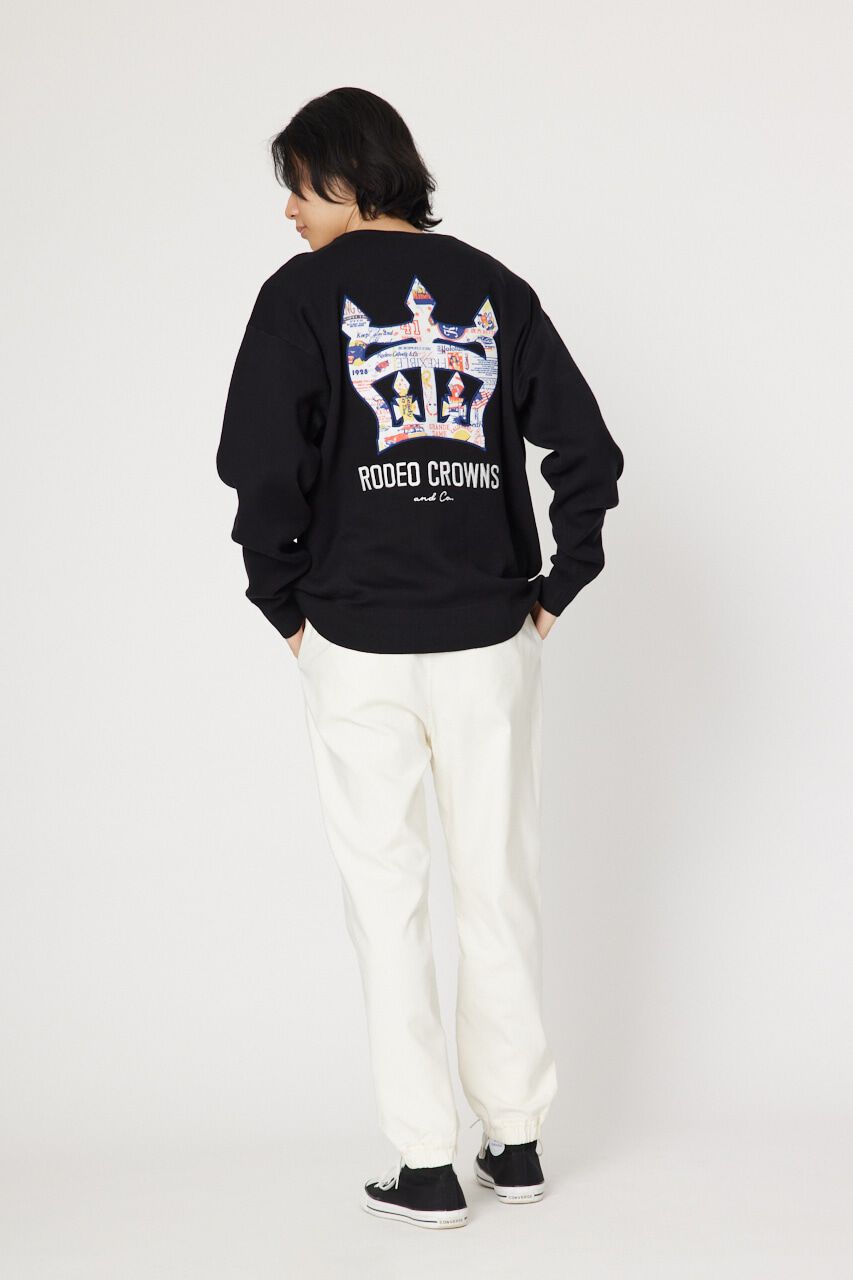 RODEO CROWNS「メンズ CROWN OG パッチニットトップス」|ニット・セーター|