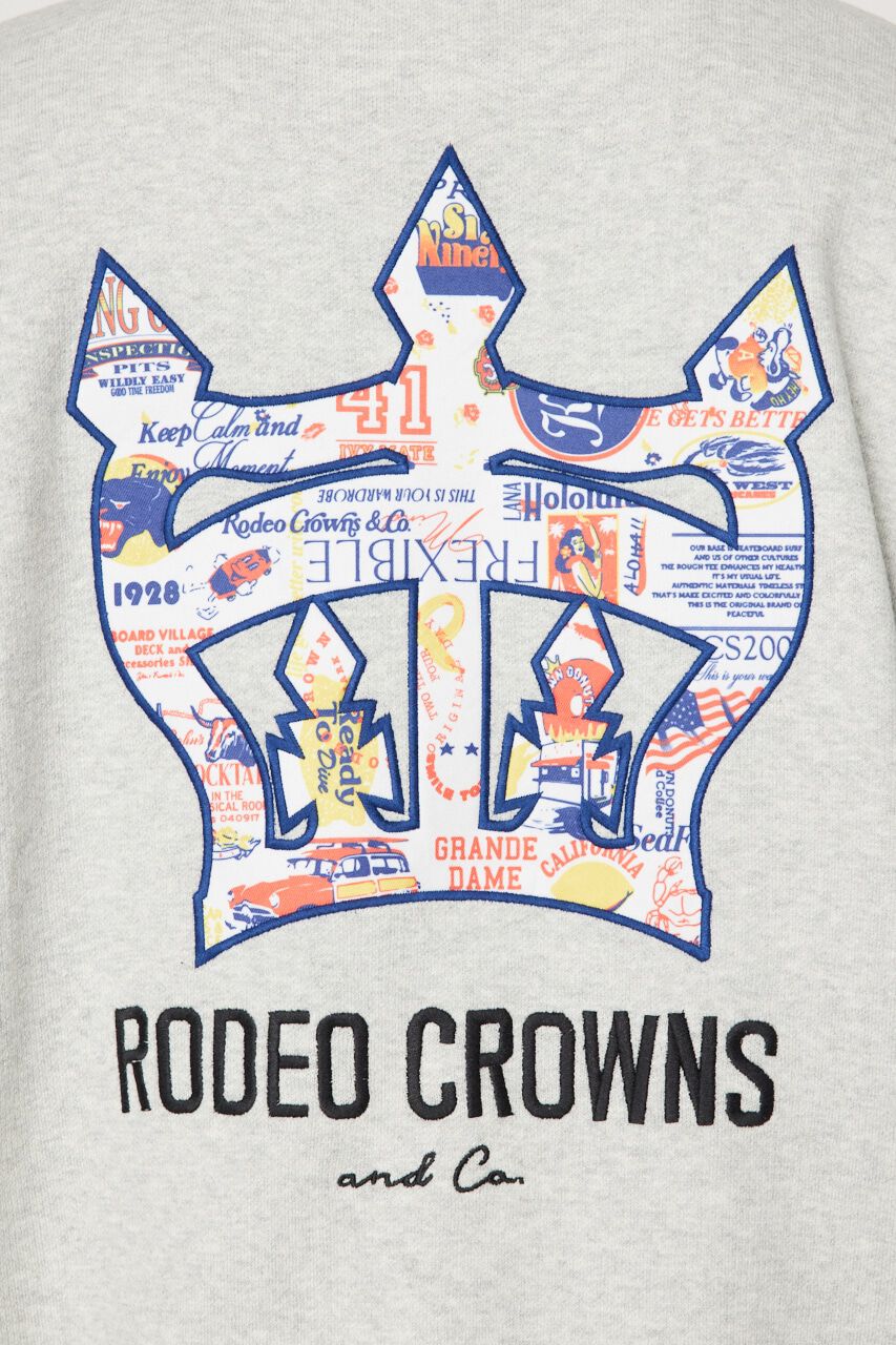 RODEO CROWNS「メンズ CROWN OG パッチニットトップス」|ニット・セーター|