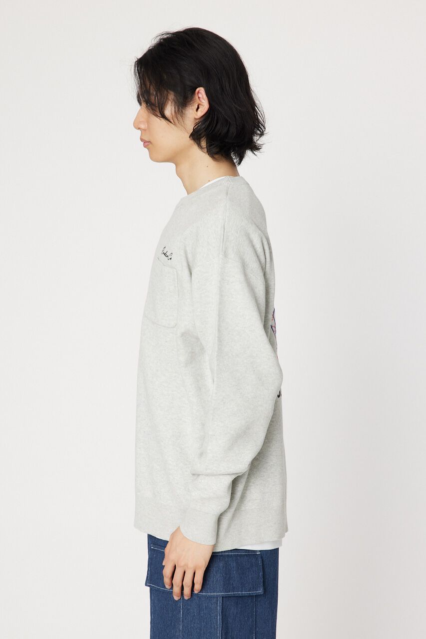 RODEO CROWNS「メンズ CROWN OG パッチニットトップス」|ニット・セーター|