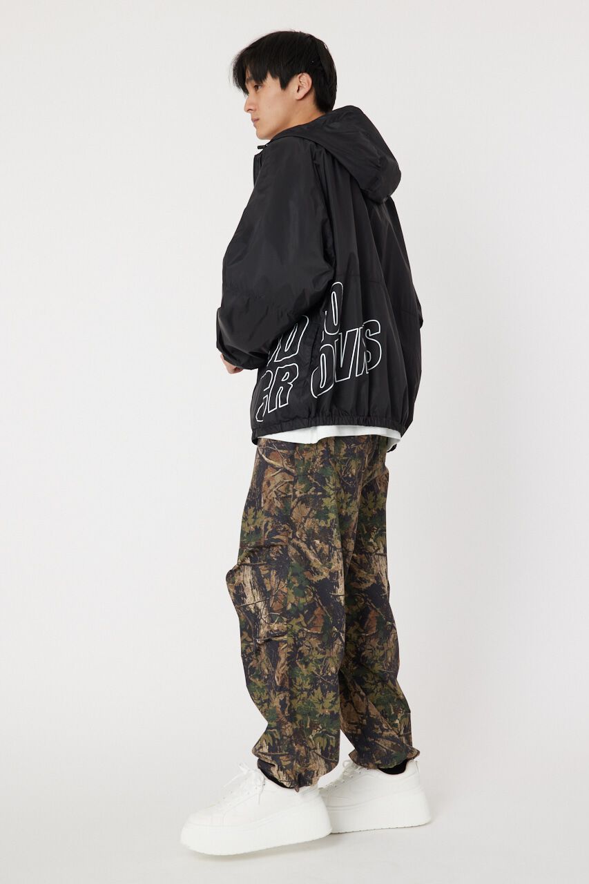 RODEO CROWNS「バイカラーフーディーブルゾン」|ブルゾン・スタジャン|