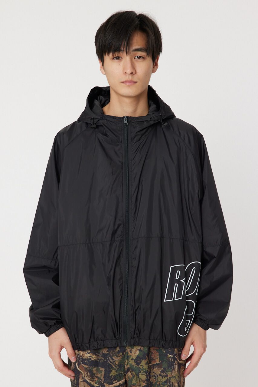 RODEO CROWNS「バイカラーフーディーブルゾン」|ブルゾン・スタジャン|