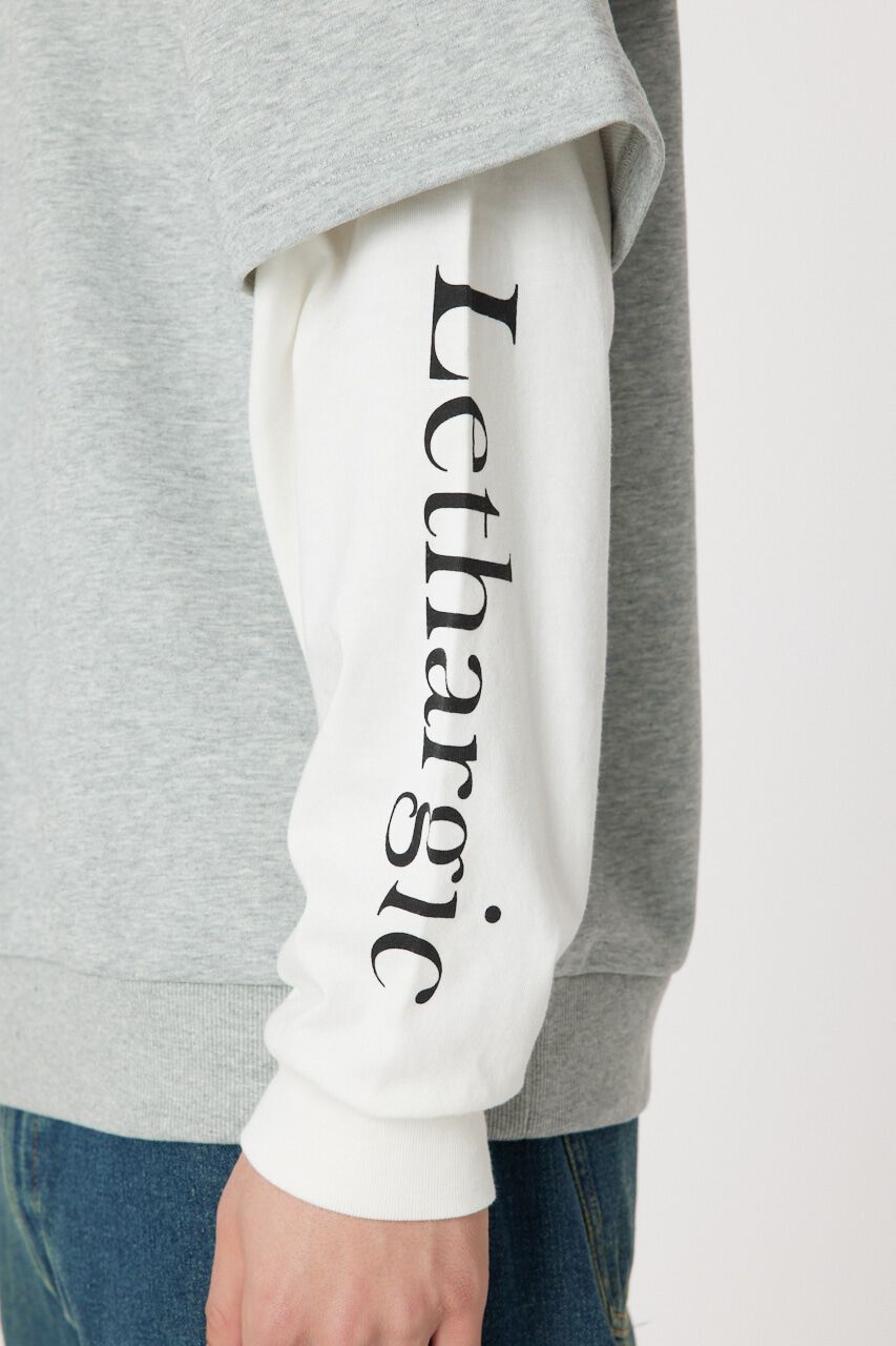 RODEO CROWNS「ミニ裏毛Sometimesレイヤードライクトップス」|Tシャツ・カットソー|