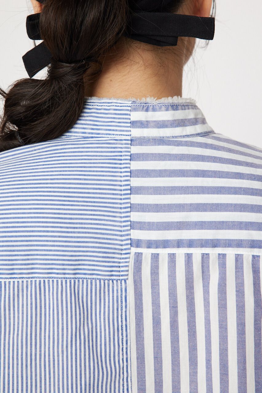 RODEO CROWNS「リボンクロップドシャツ」|シャツ・ブラウス|