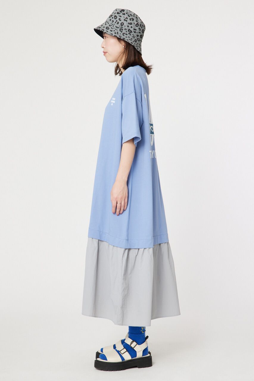 RODEO CROWNS「BACK LOGO ドッキングワンピース」|ワンピース|