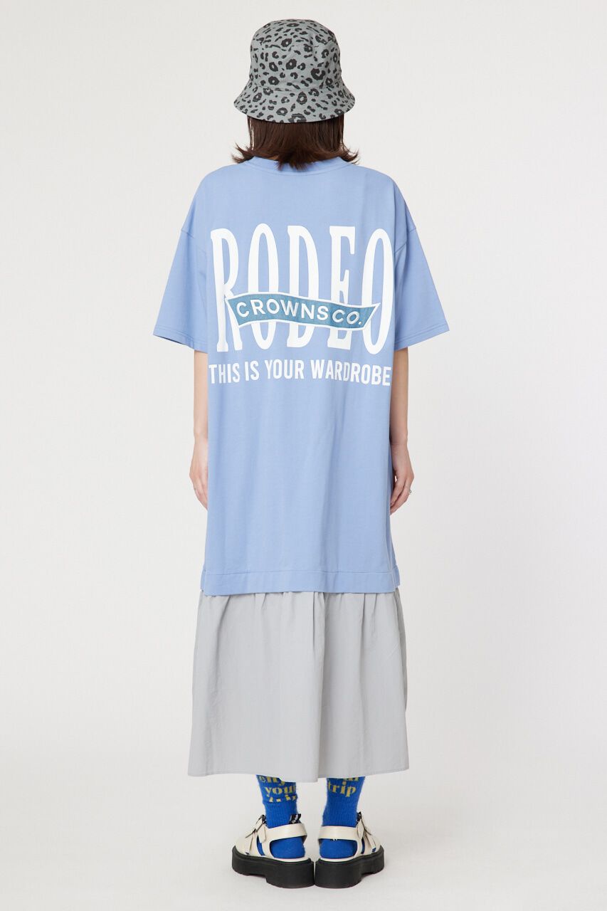 RODEO CROWNS「BACK LOGO ドッキングワンピース」|ワンピース|
