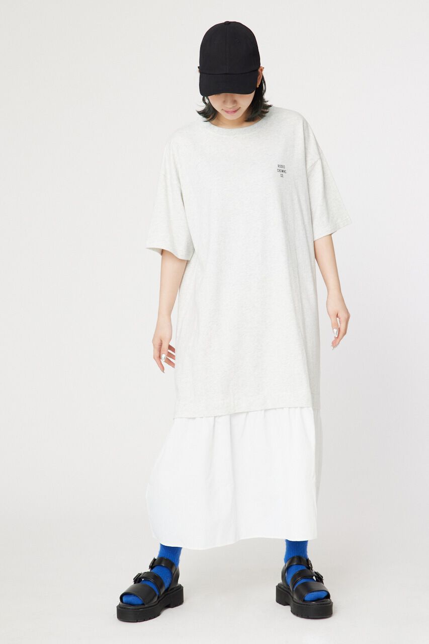 RODEO CROWNS「BACK LOGO ドッキングワンピース」|ワンピース|