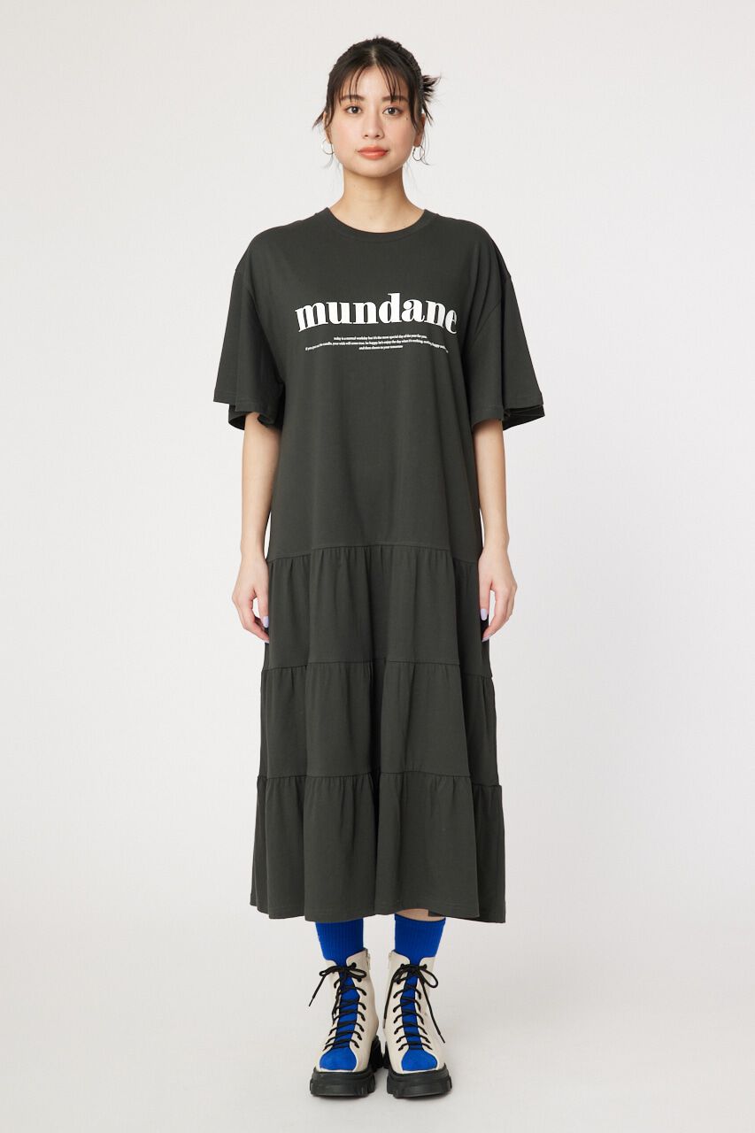 RODEO CROWNS「メッセージティアードロングワンピース」|ワンピース|