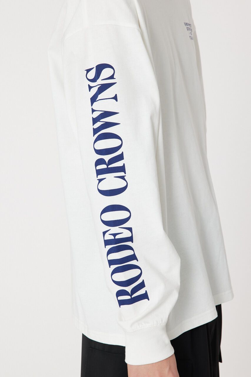 RODEO CROWNS「メンズバンダナスターアップリケL/S Tシャツ」|Tシャツ・カットソー|