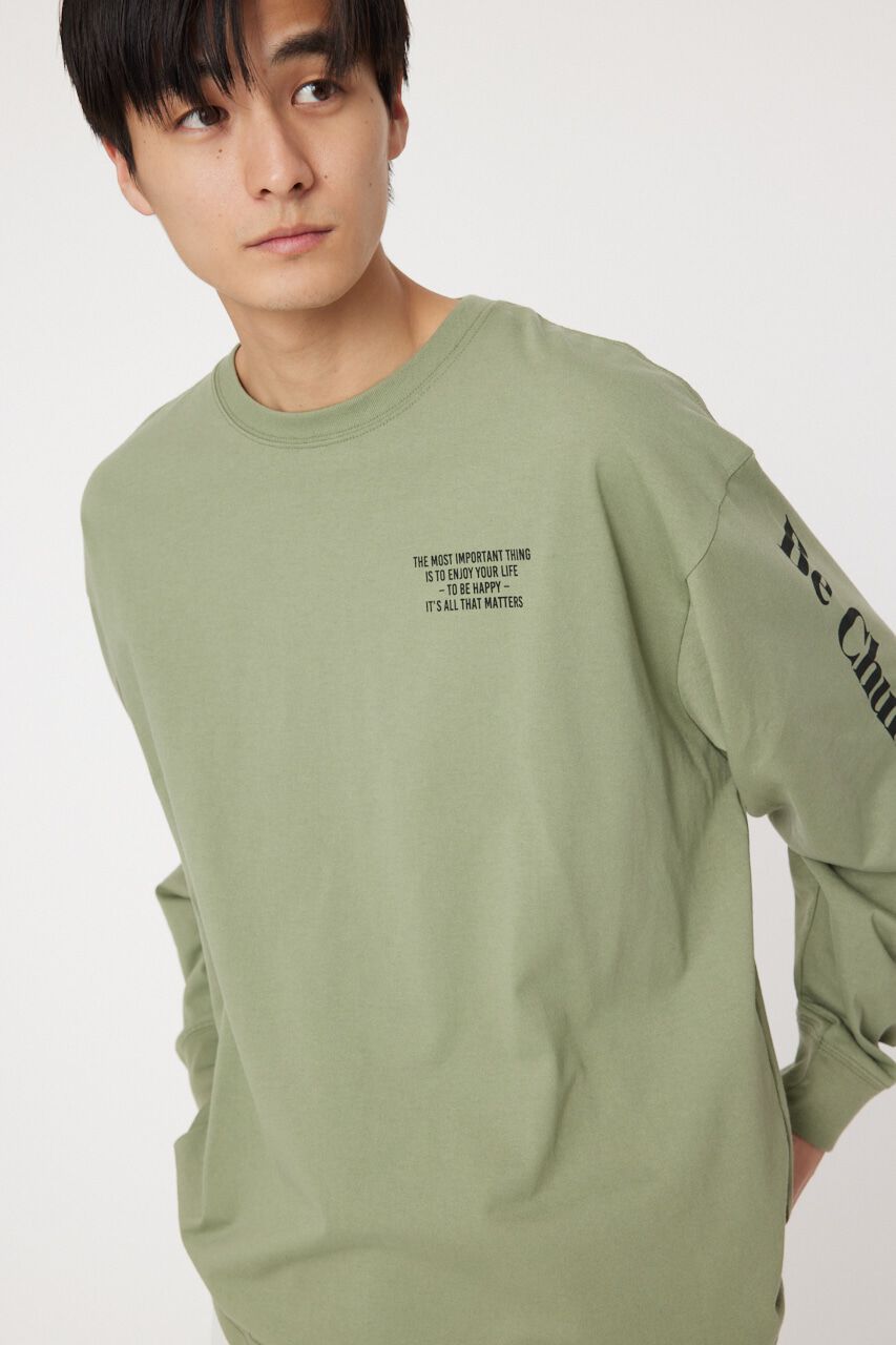 RODEO CROWNS「メンズバンダナスターアップリケL/S Tシャツ」|Tシャツ・カットソー|