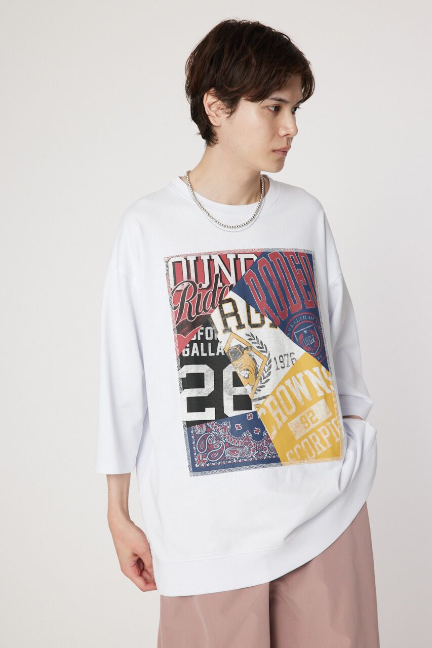 RODEO CROWNS「イラストハーフスリーブスウェット」|Tシャツ・カットソー|
