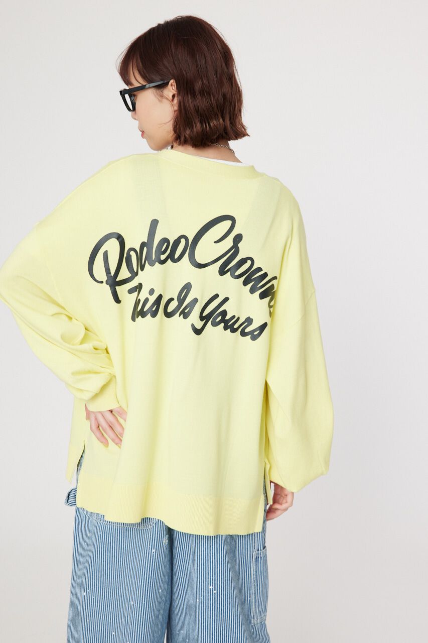 RODEO CROWNS「COOL&SMOOTH カーディガン」|カーディガン|L/YEL1