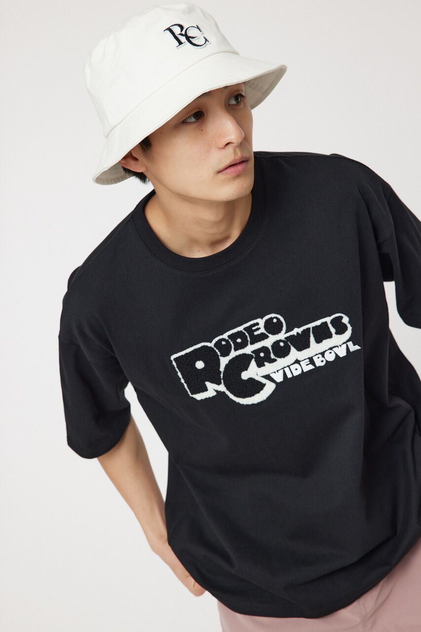 RODEO CROWNS「サガラロゴ Tシャツ」|Tシャツ・カットソー|BLK