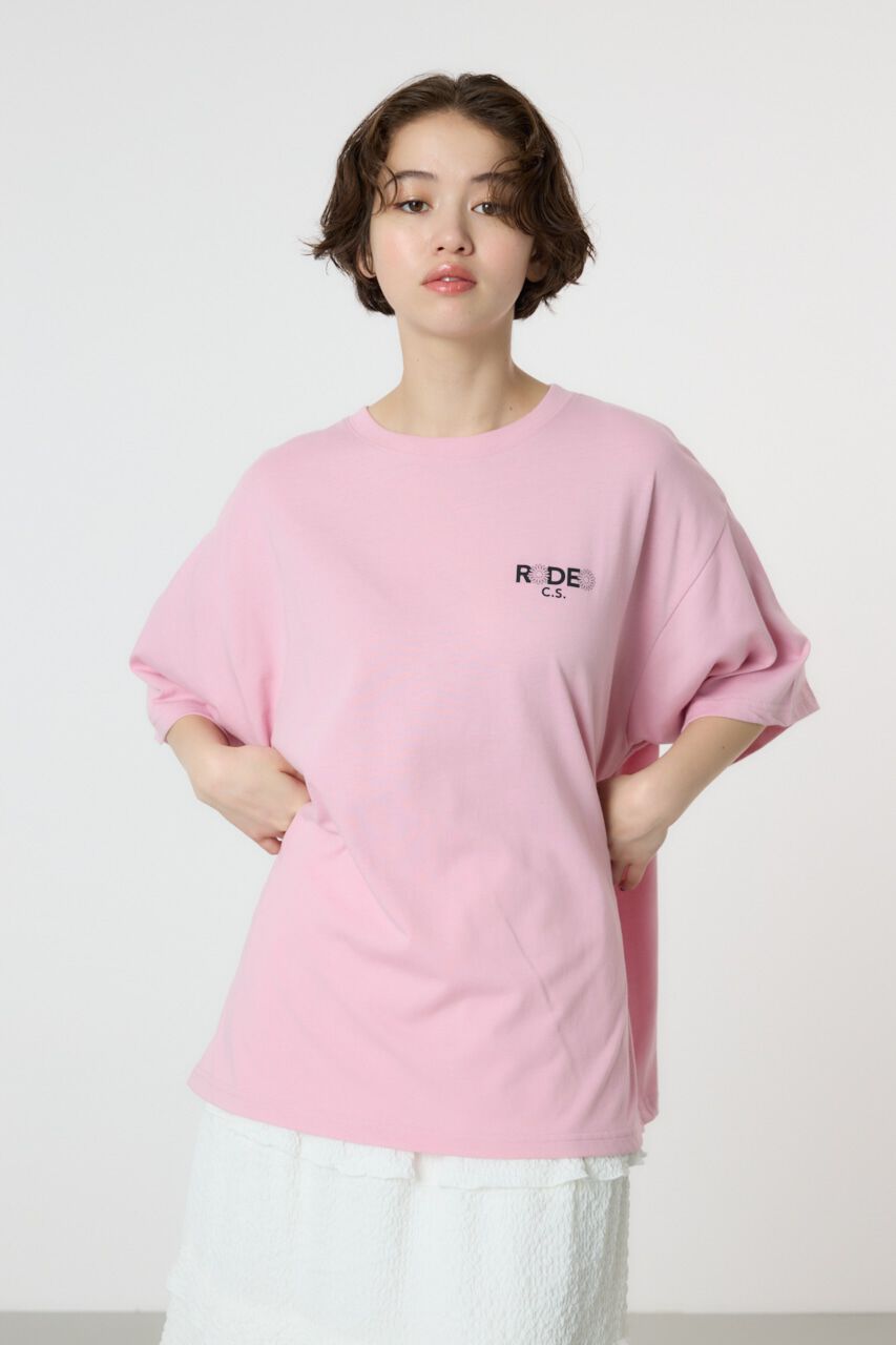 RODEO CROWNS「Flower Bloom Logo Tシャツ」|Tシャツ・カットソー|