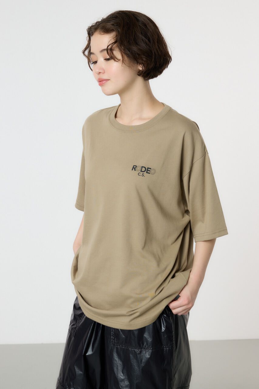 RODEO CROWNS「Flower Bloom Logo Tシャツ」|Tシャツ・カットソー|